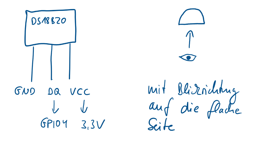 Zeichnung DS18B20